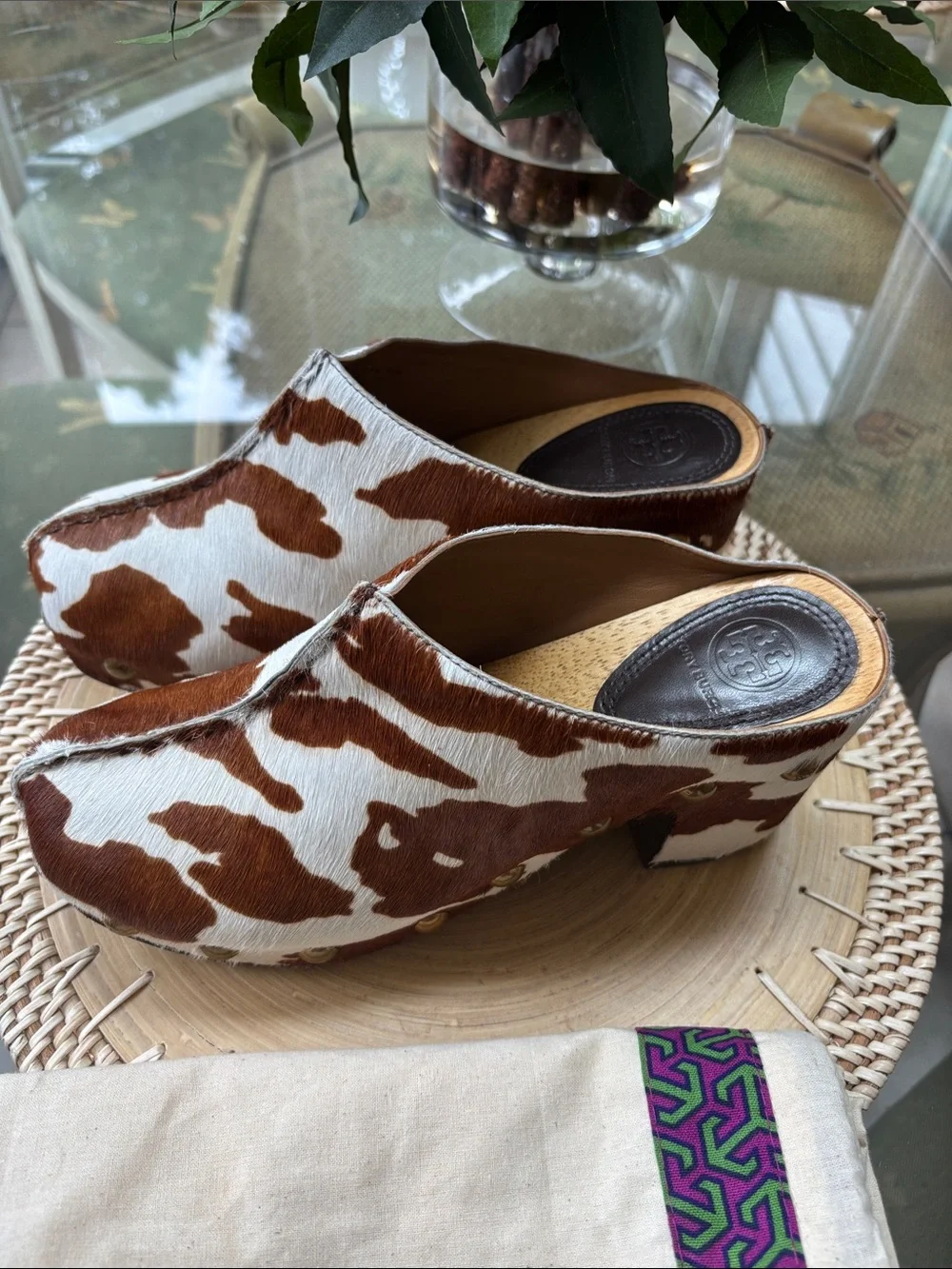 Tory Burch Blythe Platform Clog Clog size 7.5